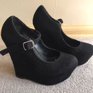 MaryJane Wedges